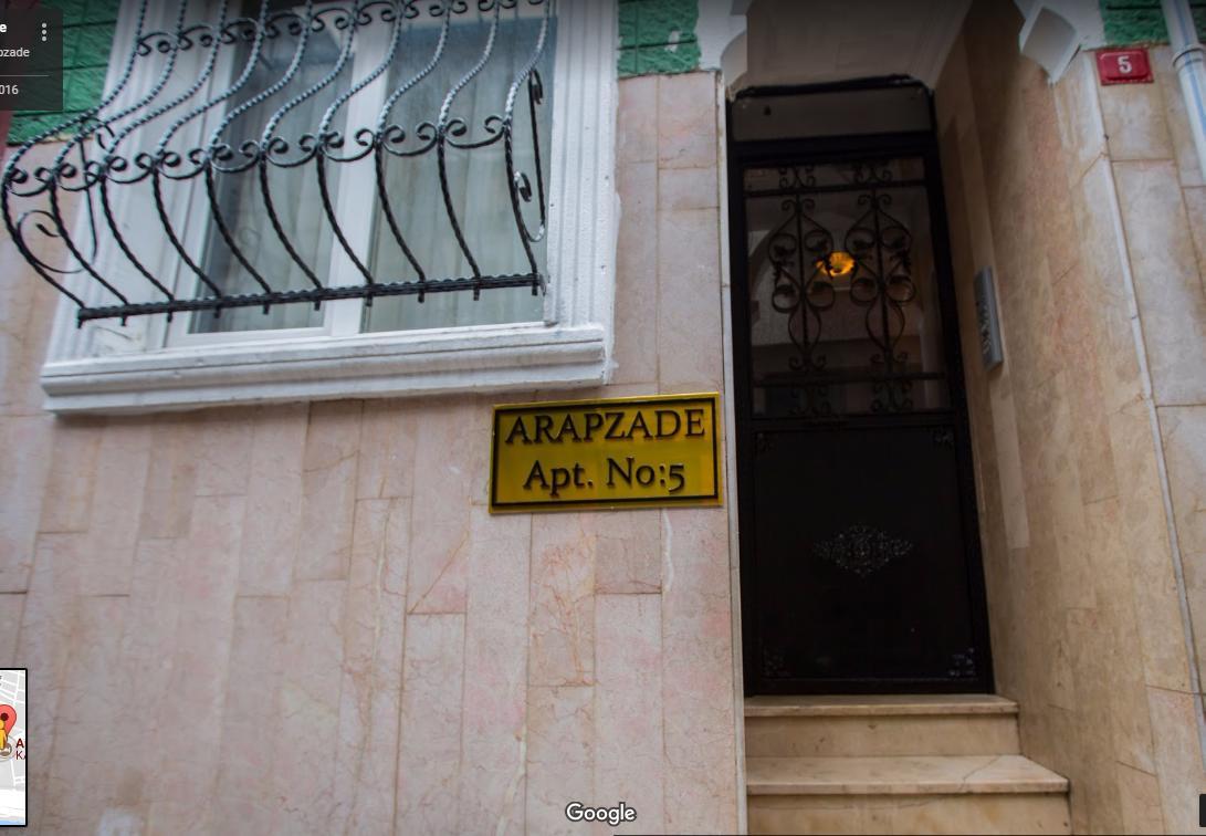 Arapzade Apart Otel Istanbulská provincie Exteriér fotografie